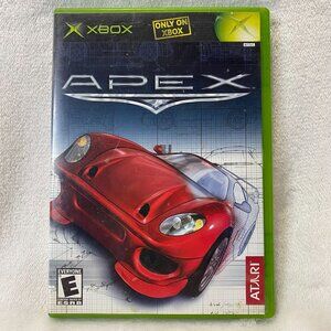 Apex Xbox Racing (Microsoft Xbox, 2003) CIB with Manual Tested